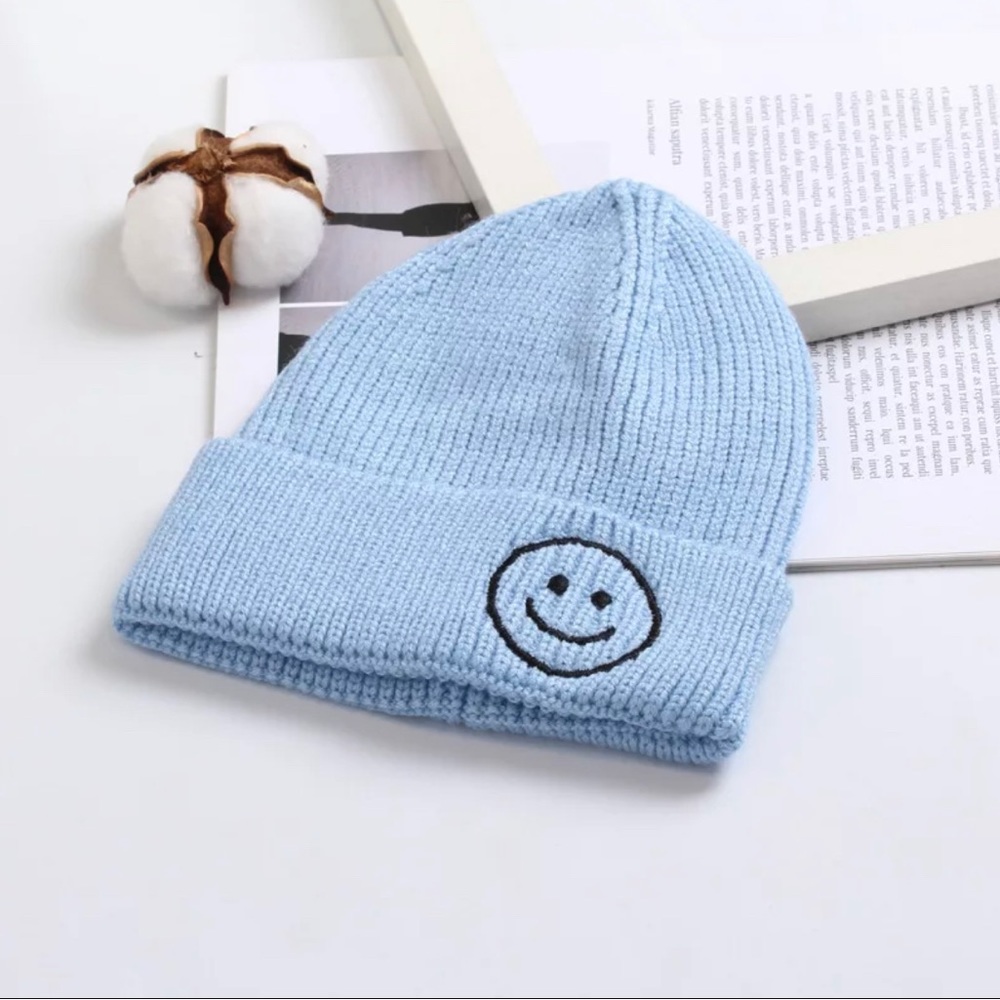 Knitted beanies for children